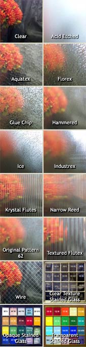 Glass Options - click here