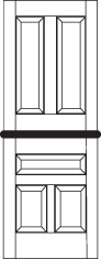 DD210 Solid Wood Dutch Door