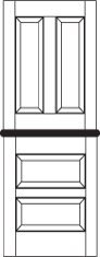 DD211 Solid Wood Dutch Door