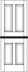 DD212 Solid Wood Dutch Door