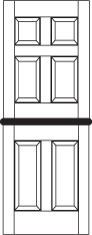 DD213 Solid Wood Dutch Door