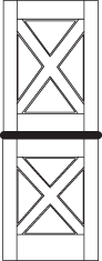DD246 Solid Wood Dutch Door