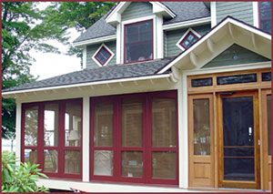 Screen Porch Panels for Three Season Rooms