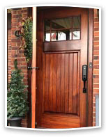 Solid Wood Interior Exterior Doors With Glass
