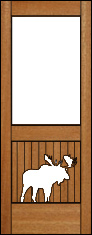 Bull Moose Screen Door