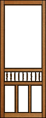 Cottage Charm Victorian Porch Panel