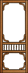 Grandview Victorian Porch Panel