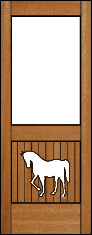 Horse Pantry Door