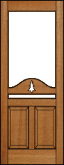 Lakeside Pantry Door