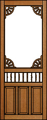Melody Victorian Porch Panel