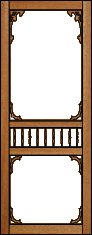 Oceanview Victorian Porch Panel