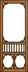 Riverview Victorian Porch Panel