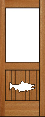 Salmon Screen Door