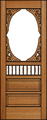 Southern Charm Screen Door