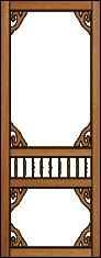 Splendor Victorian Porch Panel