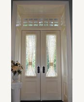 DB121 Glass Panel Double Door