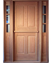 DE101 Solid Wood Dutch Entrance Unit