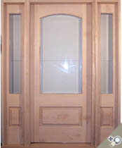 EU107 Glass Panel Entrance Unit