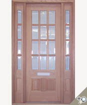 EU118 Glass Panel Entrance Unit