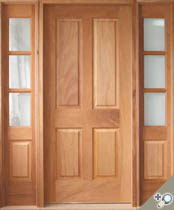 EU112 Solid Wood Entrance Unit