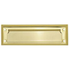 Mail Slot with Interior and Exterior Flap