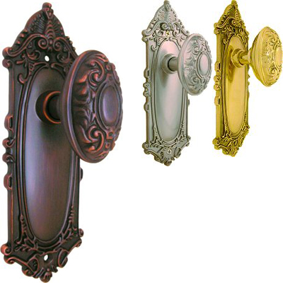 Distinctive Exterior, Interior Door Hardware, Knob, Lever, Grand Period Escutcheon - Egg Knob - Distinctive Exterior, Interior Door Hardware, Knob, Lever, Grand