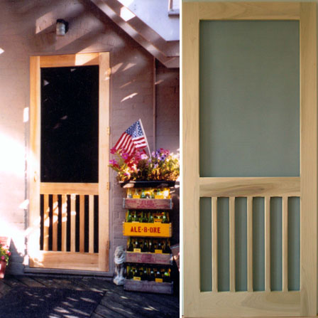 Old fashioned screen doors