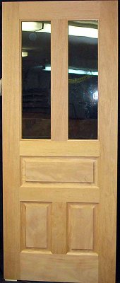 Solid Wood Interior Exterior Doors With Glass